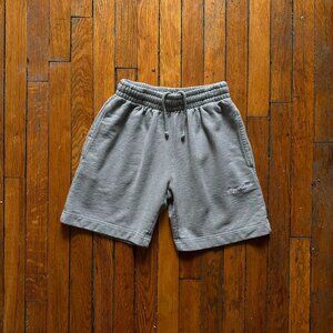 Superette Women's‎ Heather Grey High Waist Sweatpants Shorts.